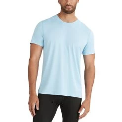 Terramar Men's Ventilator Performance Short-Sleeve T-Shirt -Stylish Men's Store W0007 450 Clearwater