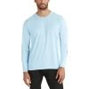 Terramar Men's Ventilator Performance Long-Sleeve T-Shirt -Stylish Men's Store W0009 450 Clearwater