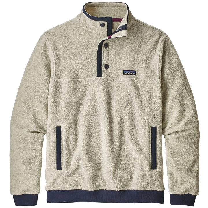 Patagonia Men's Shearling Fleece Button Pullover 5 Patagonia Men's Shearling Fleece Button Pullover - Image 3