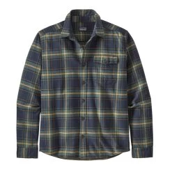 Patagonia Men's Lightweight Fjord Flannel Long-Sleeve Shirt -Stylish Men's Store WBF20 54020 LNNA