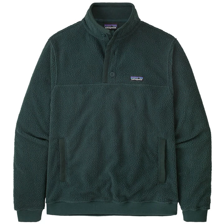 Patagonia Men's Shearling Fleece Button Pullover 4 Patagonia Men's Shearling Fleece Button Pullover - Image 2