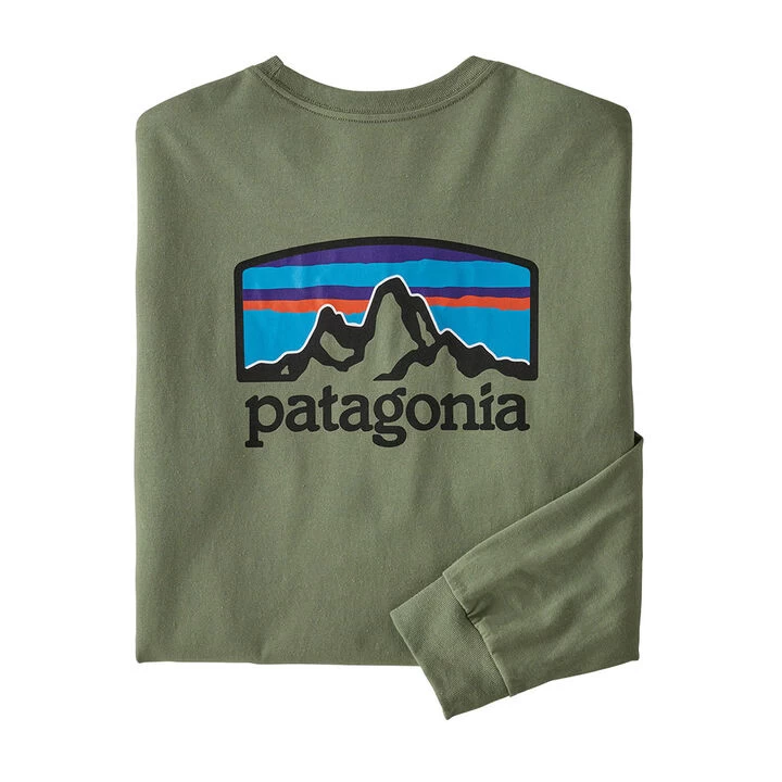 Patagonia Men's Fitz Roy Horizons Responsibili-Tee Long-Sleeve T-Shirt 5 Patagonia Men's Fitz Roy Horizons Responsibili-Tee Long-Sleeve T-Shirt - Image 3