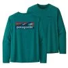 Patagonia Men's Capilene Cool Daily Graphic Long-Sleeve T-Shirt 1 Patagonia Men's Capilene Cool Daily Graphic Long-Sleeve T-Shirt -Stylish Men's Store WBF21 45190 BBGX