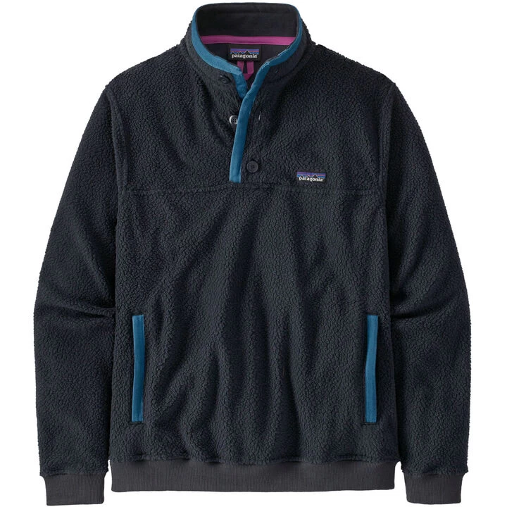 Patagonia Men's Shearling Fleece Button Pullover 6 Patagonia Men's Shearling Fleece Button Pullover - Image 4