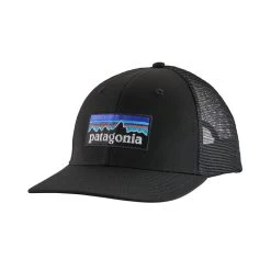 Patagonia Men's P-6 Logo Trucker Hat -Stylish Men's Store WBS20 38289 BLK