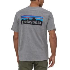 Patagonia Men's P-6 Logo Responsibili-Tee Short-Sleeve T-Shirt 12 Patagonia Men's P-6 Logo Responsibili-Tee Short-Sleeve T-Shirt -Stylish Men's Store WBS20 38504 GLH MK2