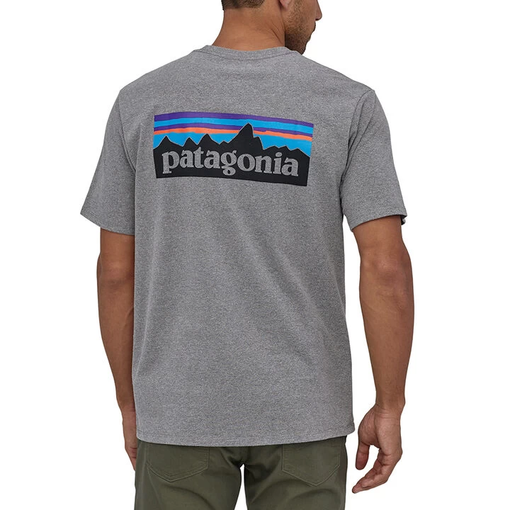 Patagonia Men's P-6 Logo Responsibili-Tee Short-Sleeve T-Shirt 7 Patagonia Men's P-6 Logo Responsibili-Tee Short-Sleeve T-Shirt - Image 5