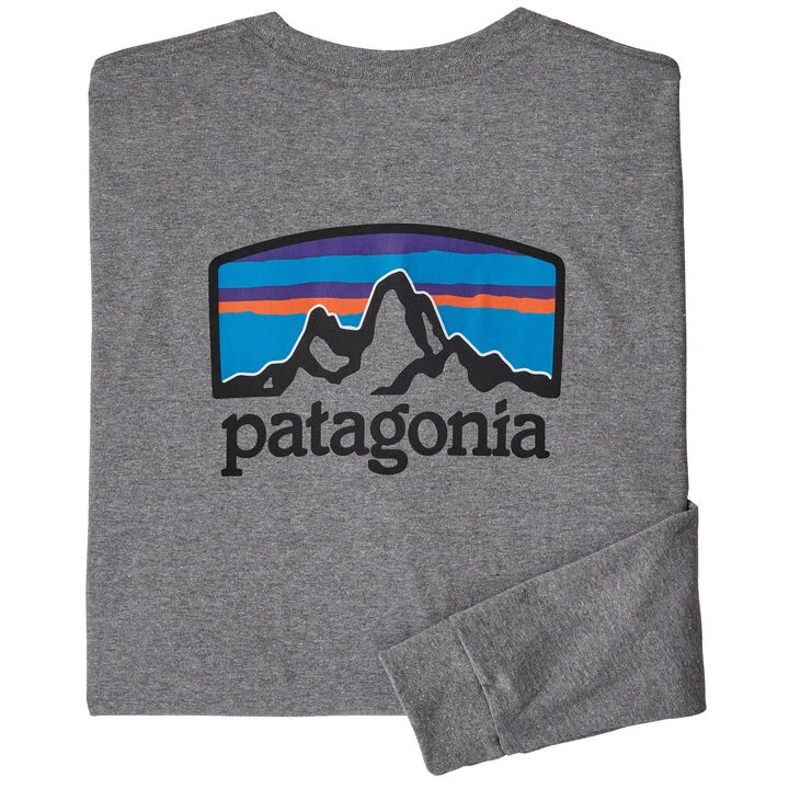 Patagonia Men's Fitz Roy Horizons Responsibili-Tee Long-Sleeve T-Shirt 7 Patagonia Men's Fitz Roy Horizons Responsibili-Tee Long-Sleeve T-Shirt - Image 5