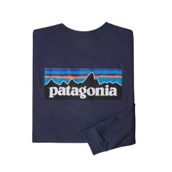 Patagonia Men's P-6 Logo Responsibili-Tee Long-Sleeve T-Shirt -Stylish Men's Store WBS20 38518 CNY