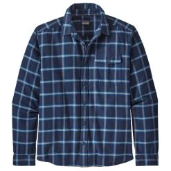 Patagonia Men's Lightweight Fjord Flannel Long-Sleeve Shirt -Stylish Men's Store WBS21 54020 GRNN