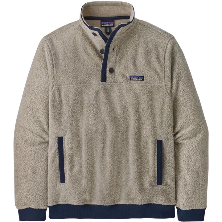 Patagonia Men's Shearling Fleece Button Pullover 7 Patagonia Men's Shearling Fleece Button Pullover - Image 5