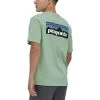 Patagonia Men's P-6 Logo Responsibili-Tee Short-Sleeve T-Shirt -Stylish Men's Store WBS22 38504 TEAG AT2