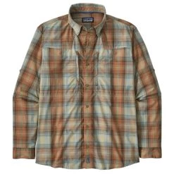 Patagonia Men's Sun Stretch Plaid Long-Sleeve Shirt -Stylish Men's Store WBS23 52198 SMLO