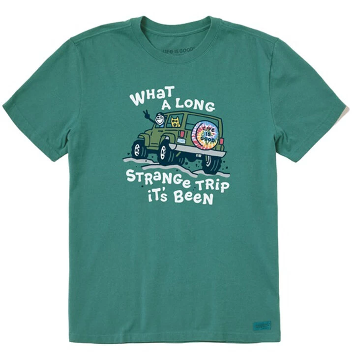 Life Is Good Men's Jake And Rocket Strange Trip Crusher Short-Sleeve T-Shirt 3 Life Is Good Men's Jake And Rocket Strange Trip Crusher Short-Sleeve T-Shirt