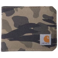 Carhartt Men's Nylon Duck Bifold Wallet -Stylish Men's Store bifold wallet dbc 1 front