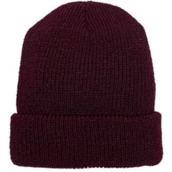 Broner Men's Best Fit Cuff Cap -Stylish Men's Store contentonly WINE