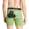 Hatley Little Blue House Men's Don't Poke The Bear Boxer Brief -Stylish Men's Store dontpokethebearboxers