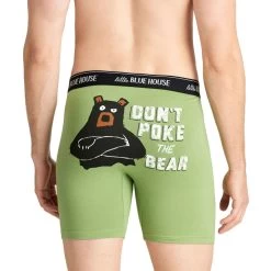 Hatley Little Blue House Men's Don't Poke The Bear Boxer Brief