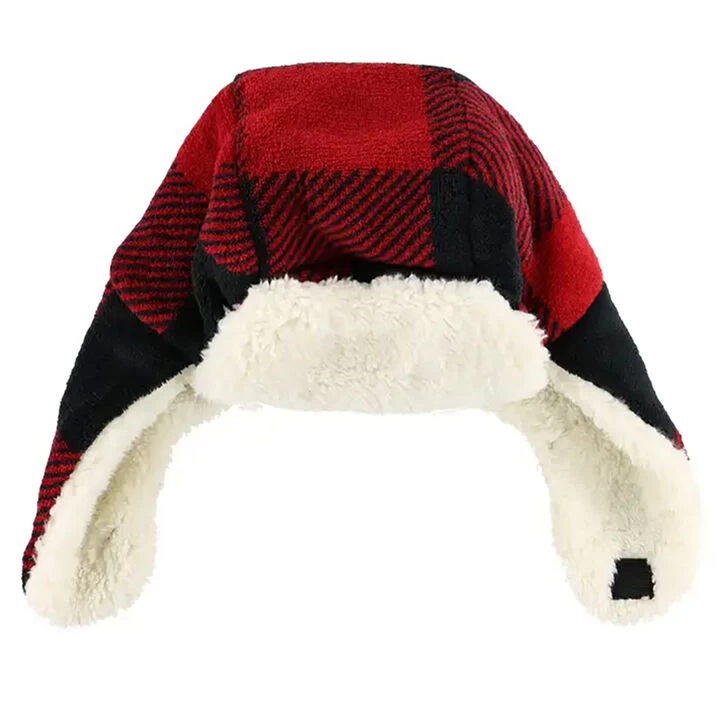 Lazy One Men's Red Bomber Cap 4 Lazy One Men's Red Bomber Cap - Image 2