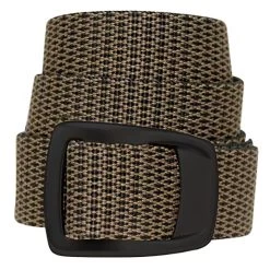 Bison Designs Men's 30mm - Pure Trek Gunmetal Buckle Belt