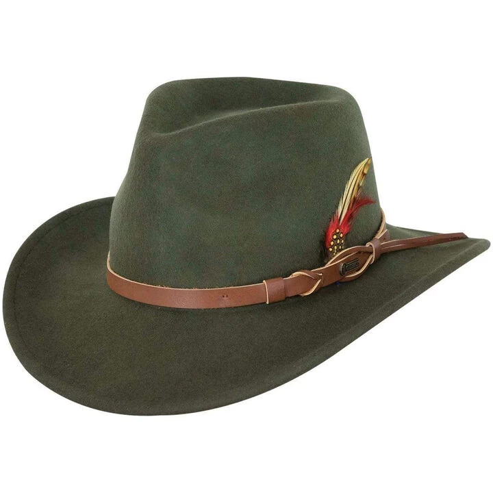 Outback Trading Men's Felt Randwick Hat 5 Outback Trading Men's Felt Randwick Hat - Image 3